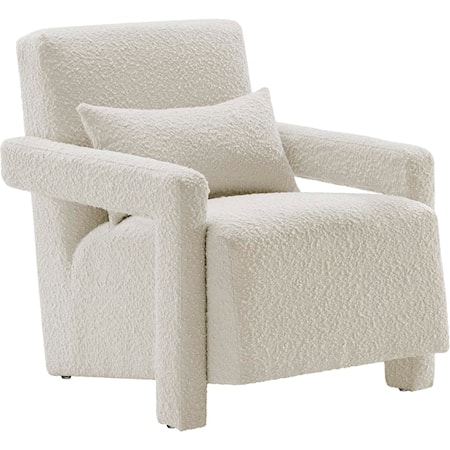 Mirage Boucle Upholstered Armchair