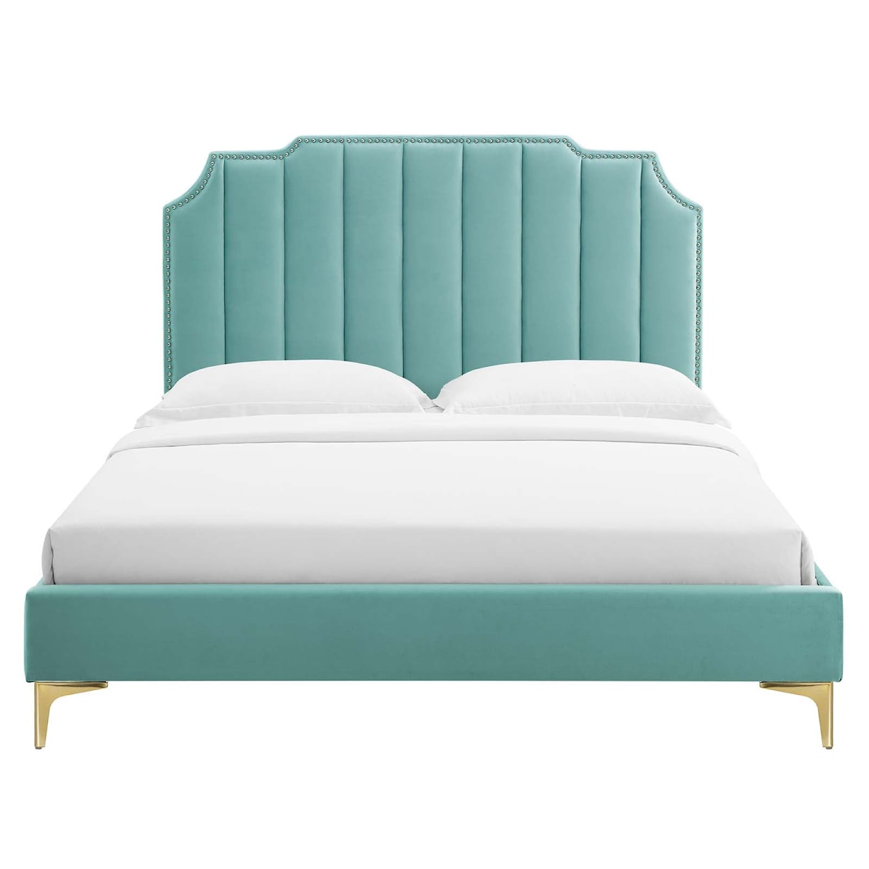 Modway Colette Colette Queen Velvet Platform Bed