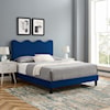 Modway Current Current Velvet Full Platform Bed