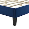 Modway Sofia Sofia Channel Velvet Twin Platform Bed