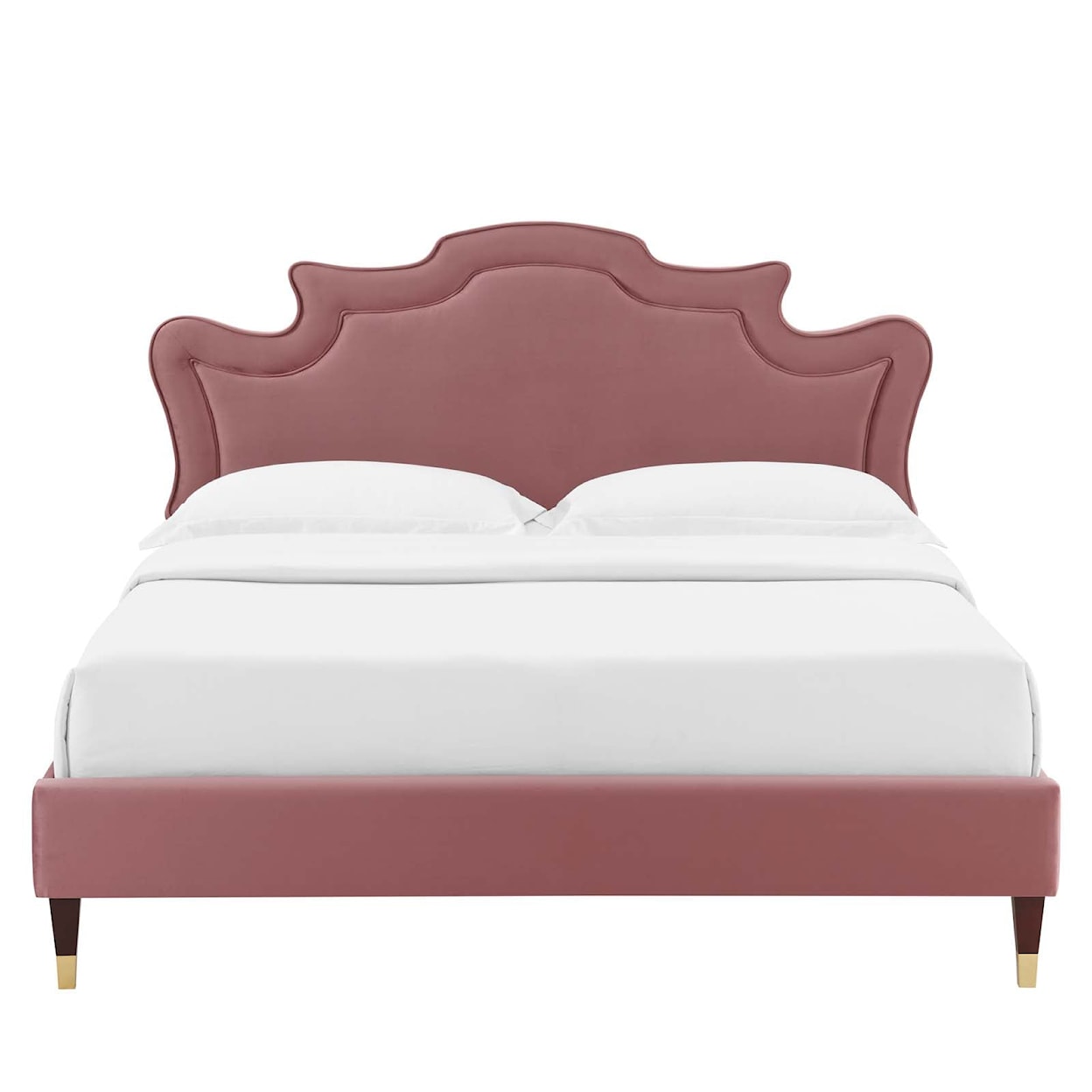 Modway Neena Neena Velvet Twin Bed