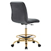Modway Ripple Armless Drafting Chair