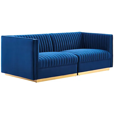 Modular Sectional Sofa Loveseat