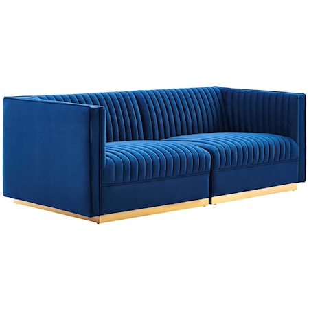 Modular Sectional Sofa Loveseat