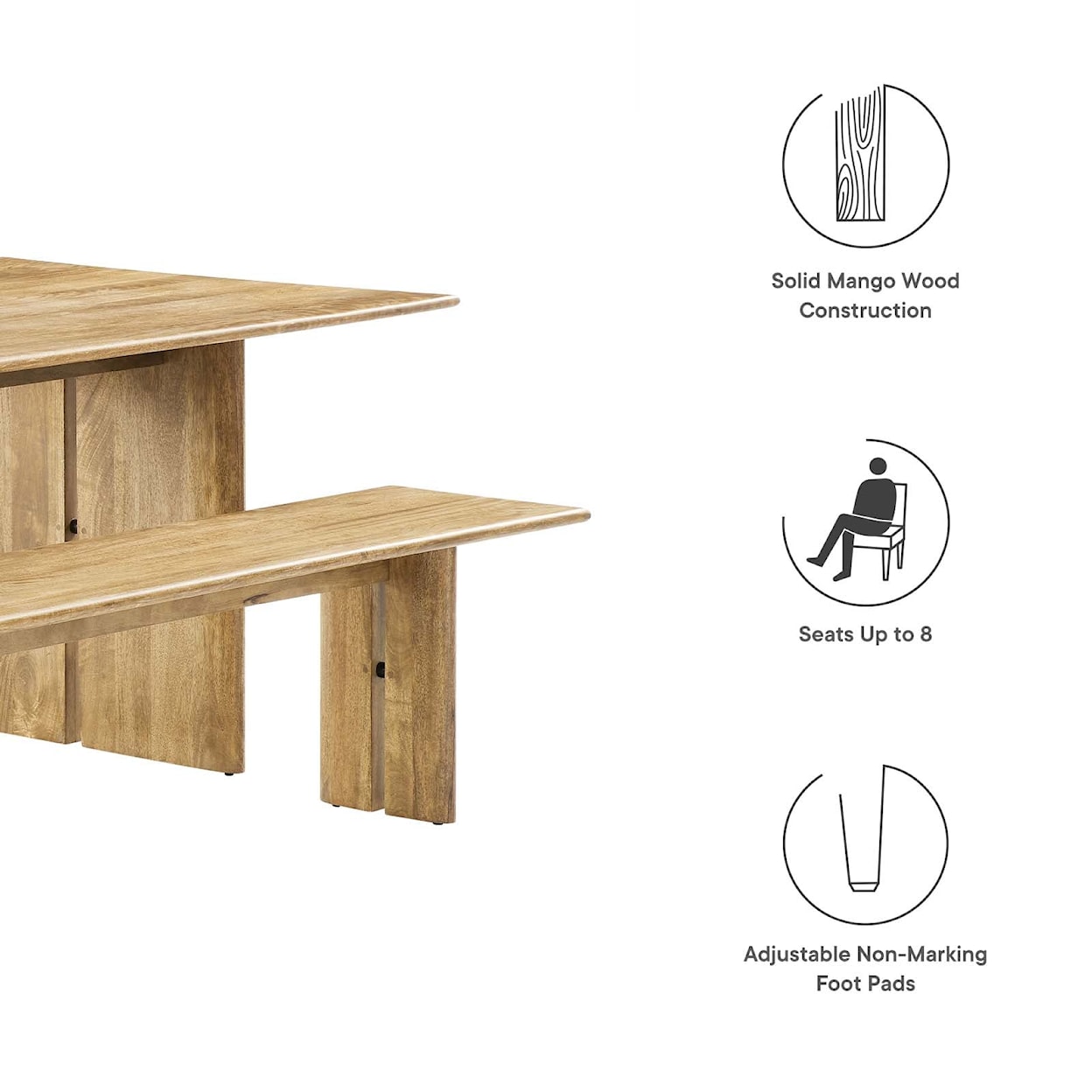 Modway Amistad Dining Table