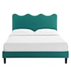 Modway Current Current Velvet Full Platform Bed