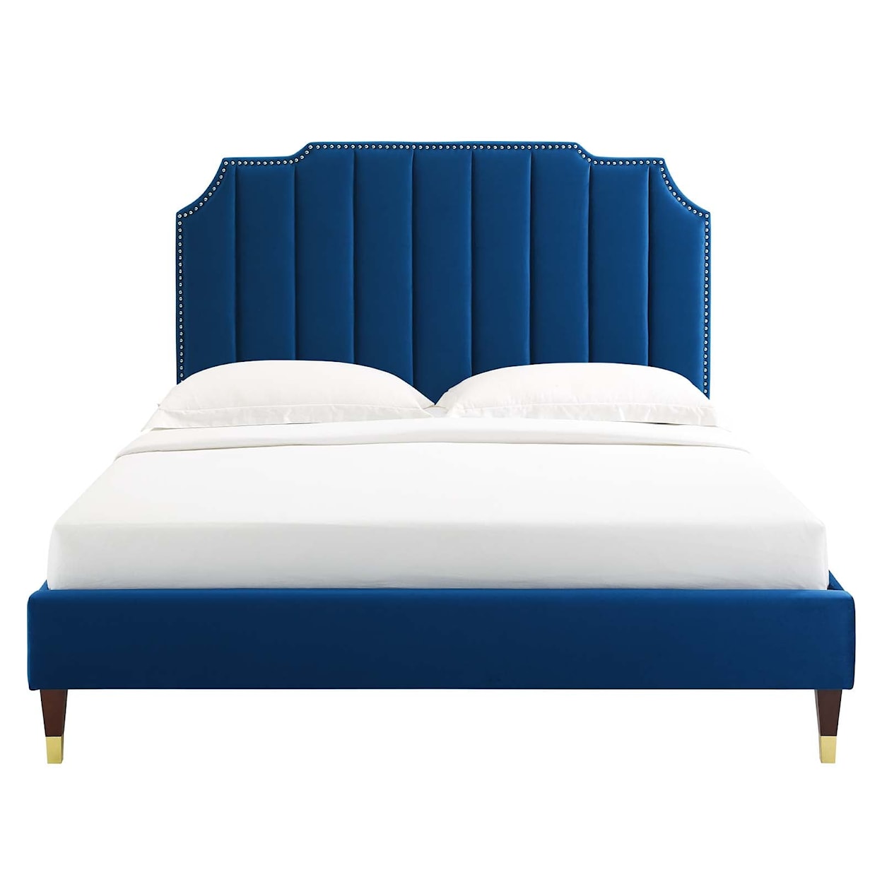 Modway Colette Colette Queen Velvet Platform Bed