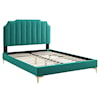 Modway Colette Colette King Velvet Platform Bed