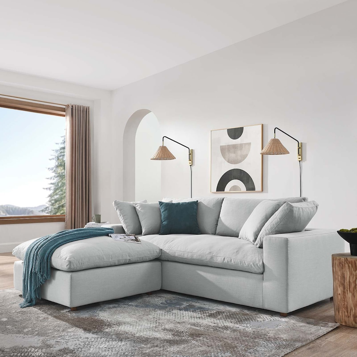 Modway Commix Sectional Sofa