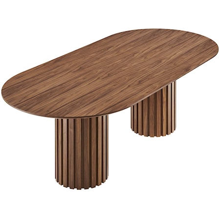 Senja 95" Oval Dining Table