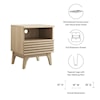 Modway Render Mid-Century Bedside Table