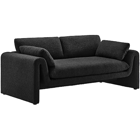 Waverly Boucle Fabric Sofa