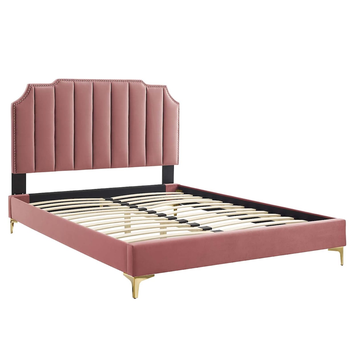 Modway Colette Colette King Velvet Platform Bed