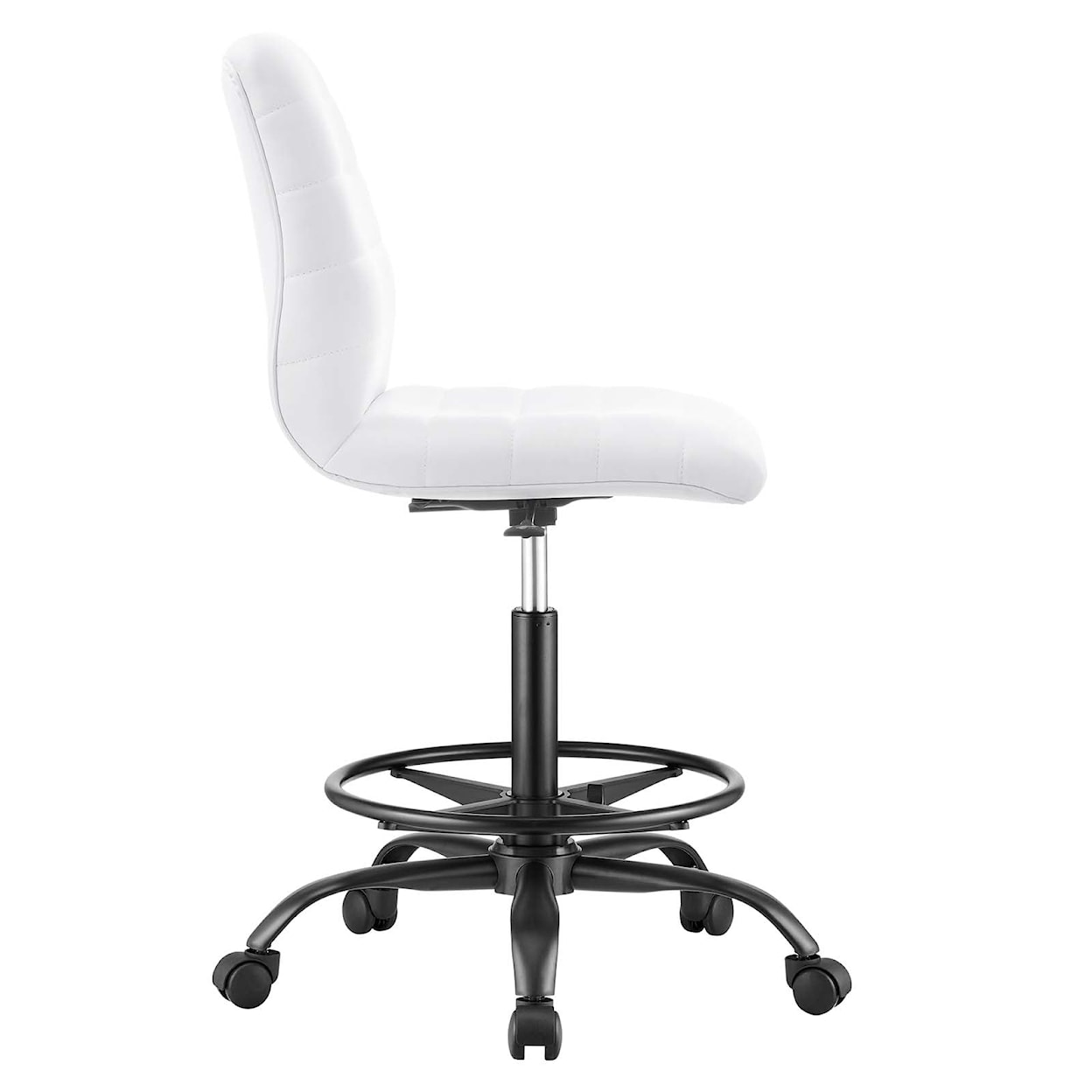 Modway Ripple Armless Drafting Chair