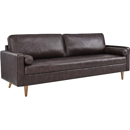 Valour 88" Leather Sofa