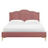 Modway Emerson Emerson Velvet King Platform Bed