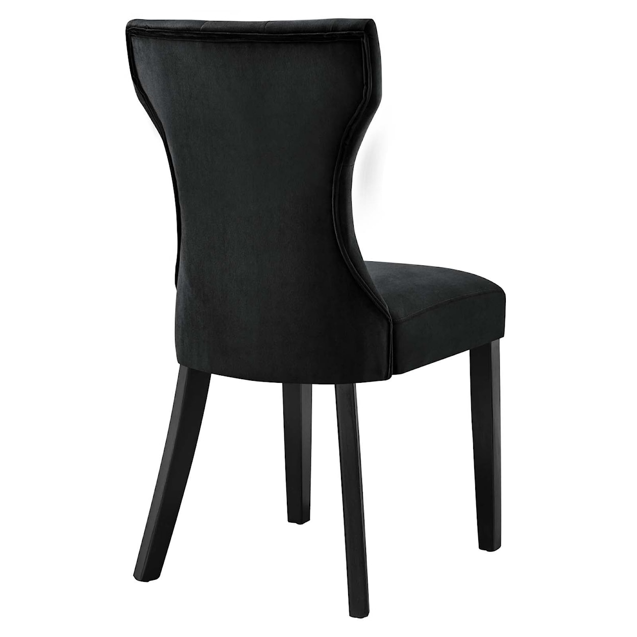 Modway Silhouette Silhouette Velvet Dining Chairs - Set of 2