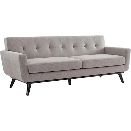 Engage Herringbone Fabric Sofa