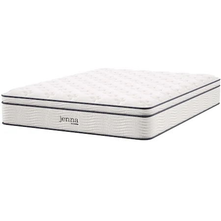 Jenna 12" Innerspring and Foam King Mattress