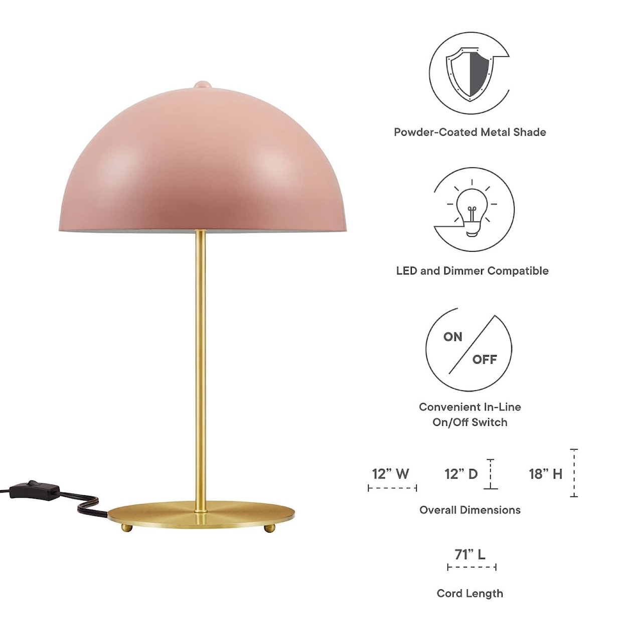 Modway Ideal Table Lamp