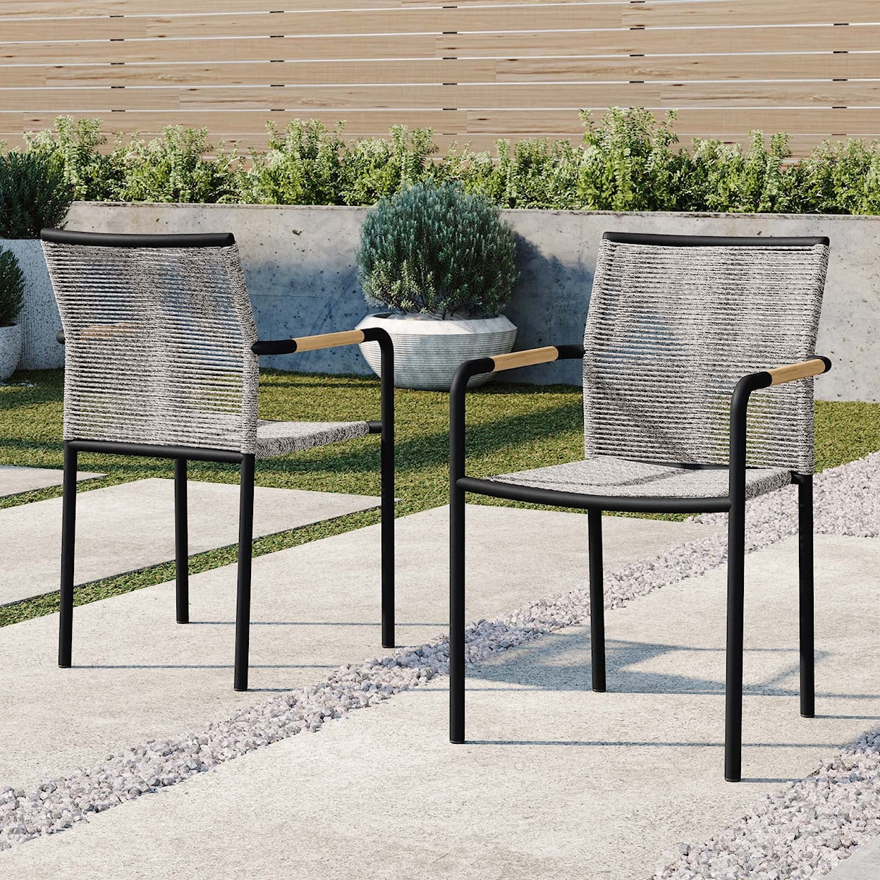 Modway Serenity Serenity Outdoor Patio Armchairs Set of 2