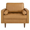 Modway Valour Valour Leather Armchair