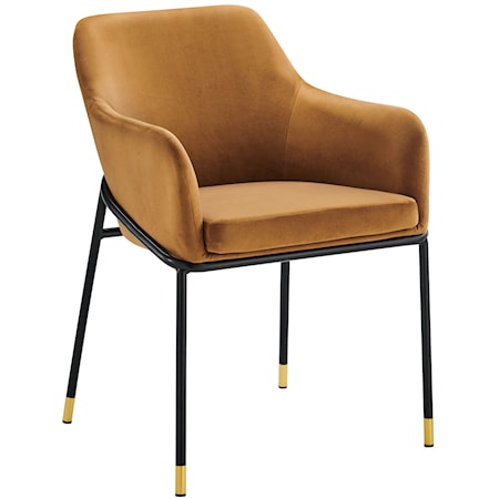 Jovi Velvet Dining Armchair