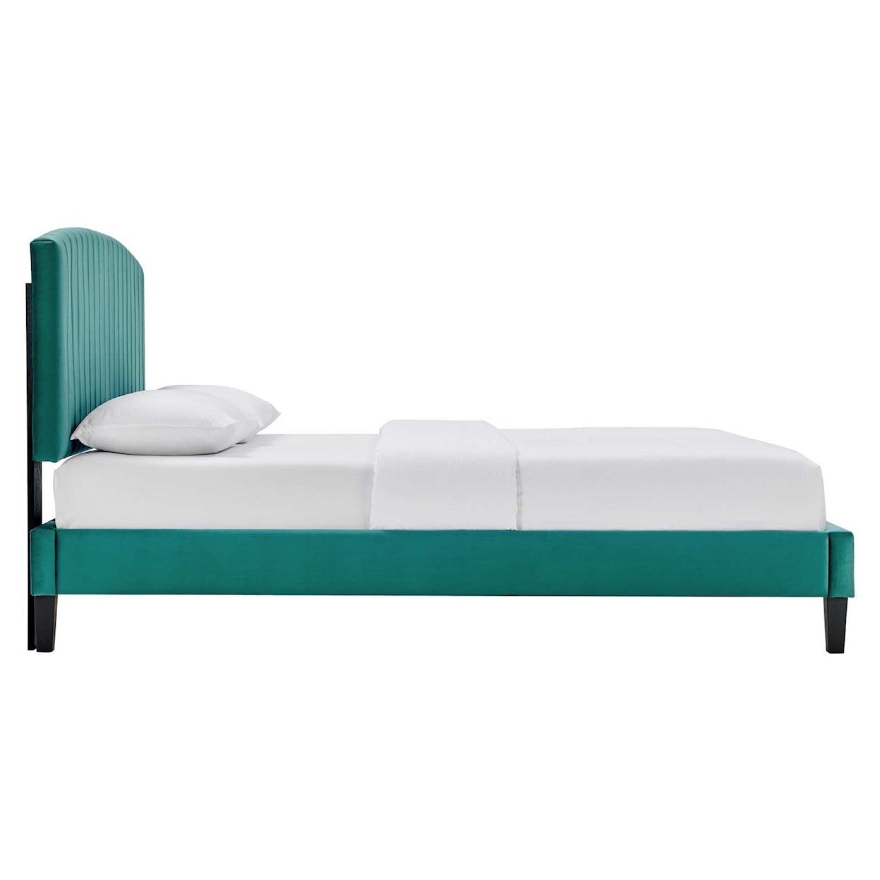 Modway Alessi Alessi Velvet King Platform Bed