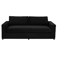 Contemporary Avendale Upscale Velvet Sofa