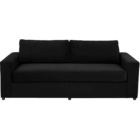Contemporary Avendale Upscale Velvet Sofa