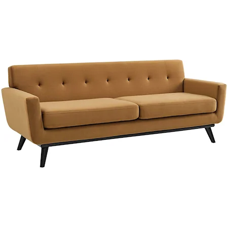 Engage Velvet Sofa