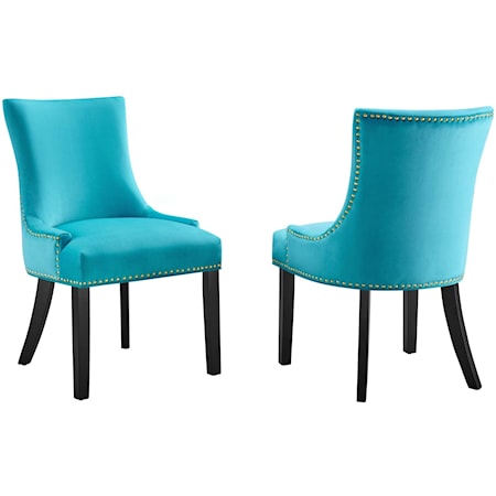 Marquis Velvet Dining Chairs - Set of 2