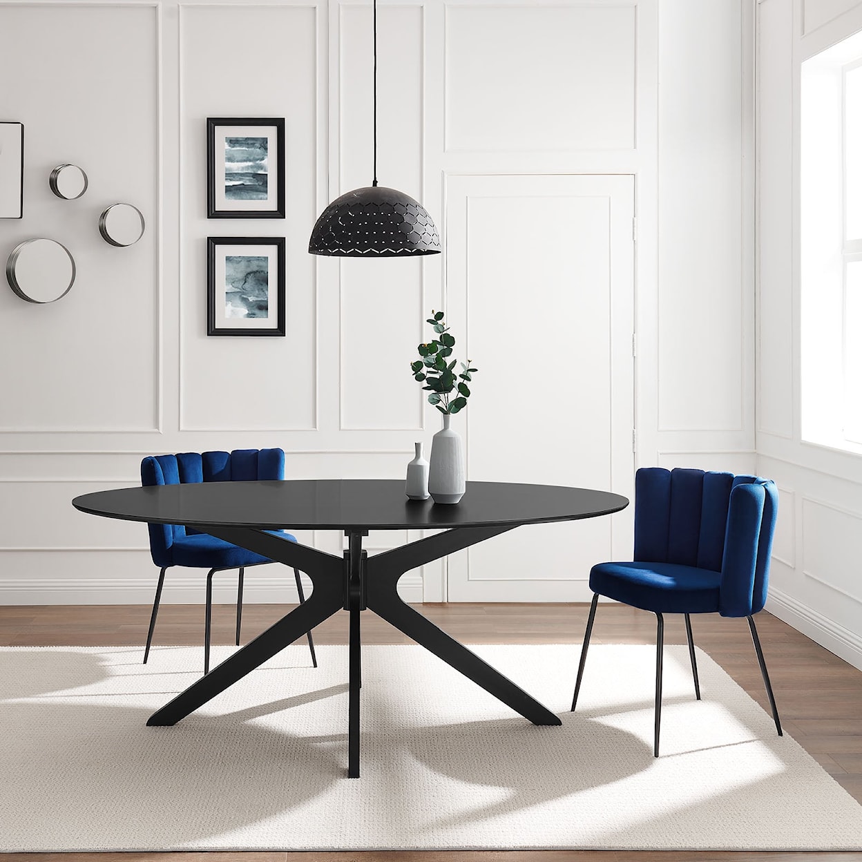 Modway Traverse Traverse 71" Oval Dining Table