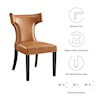 Modway Curve Curve Dining Chair