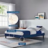 Modway Neena Neena Velvet Twin Bed