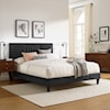 Modway Sofia Sofia Channel Velvet Queen Platform Bed