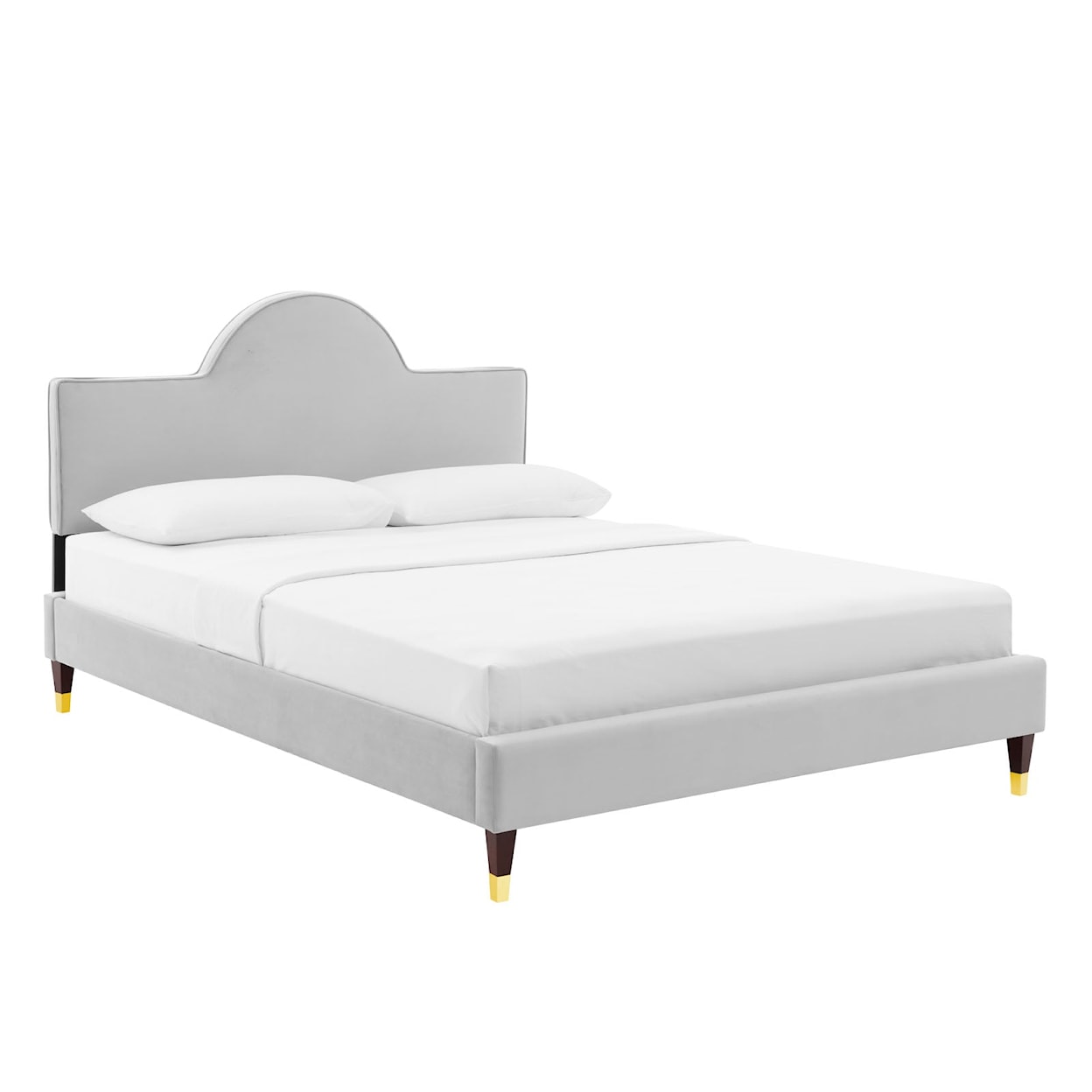 Modway Aurora Aurora Velvet Twin Bed