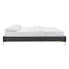 Modway Reagan Reagan Full Velvet Platform Bed