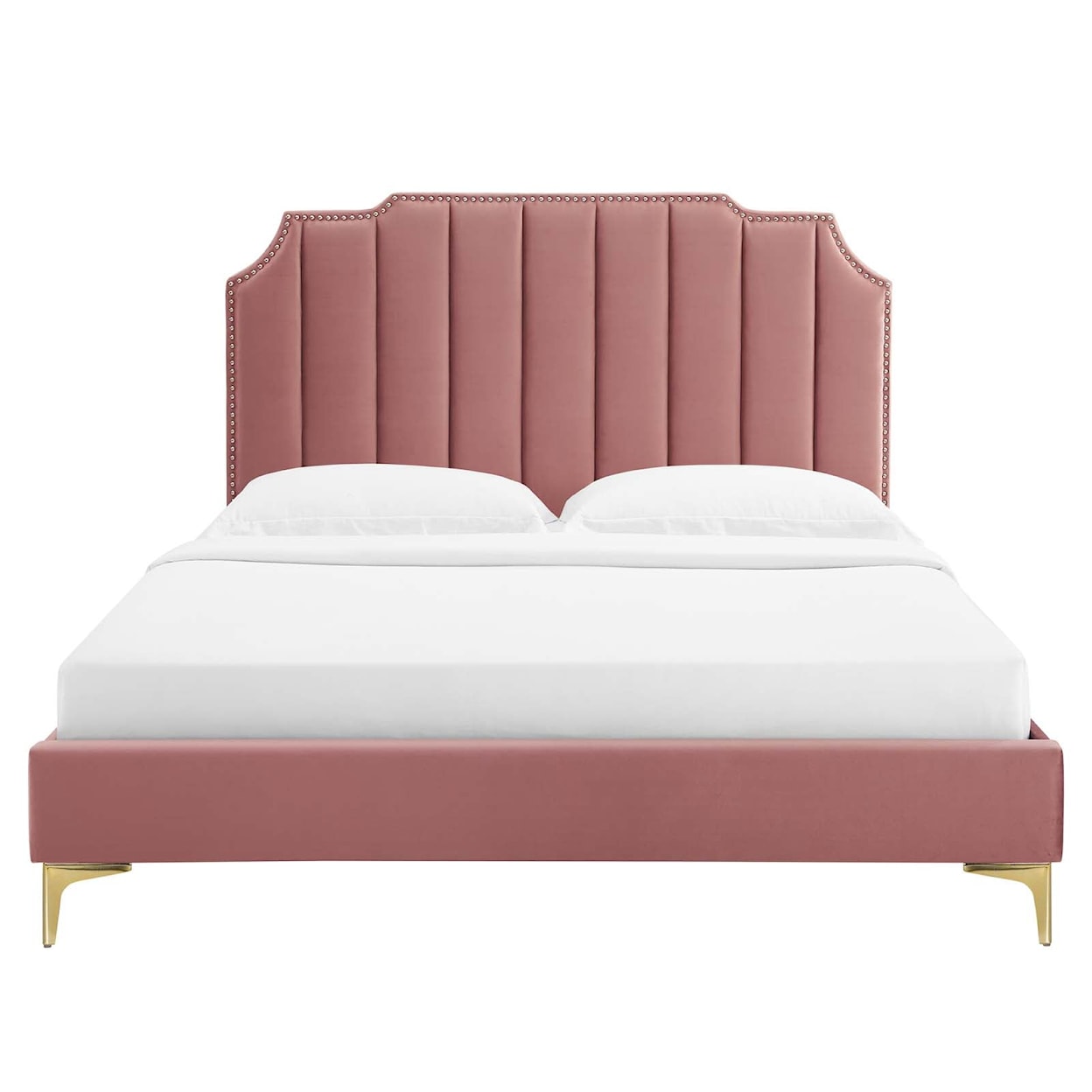 Modway Colette Colette Twin Velvet Platform Bed