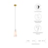 Modway Beacon Beacon 1-Light Pendant Light