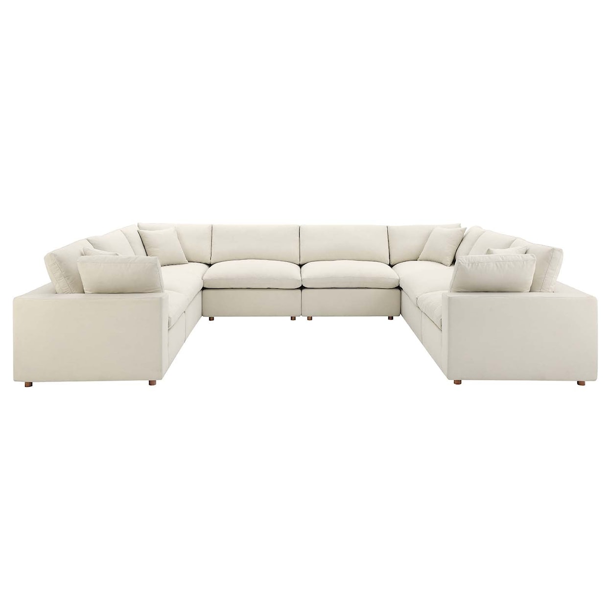 Modway Commix 8-Piece Sectional Sofa