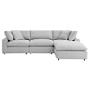 Modway Commix 4 Piece Sectional Sofa Set