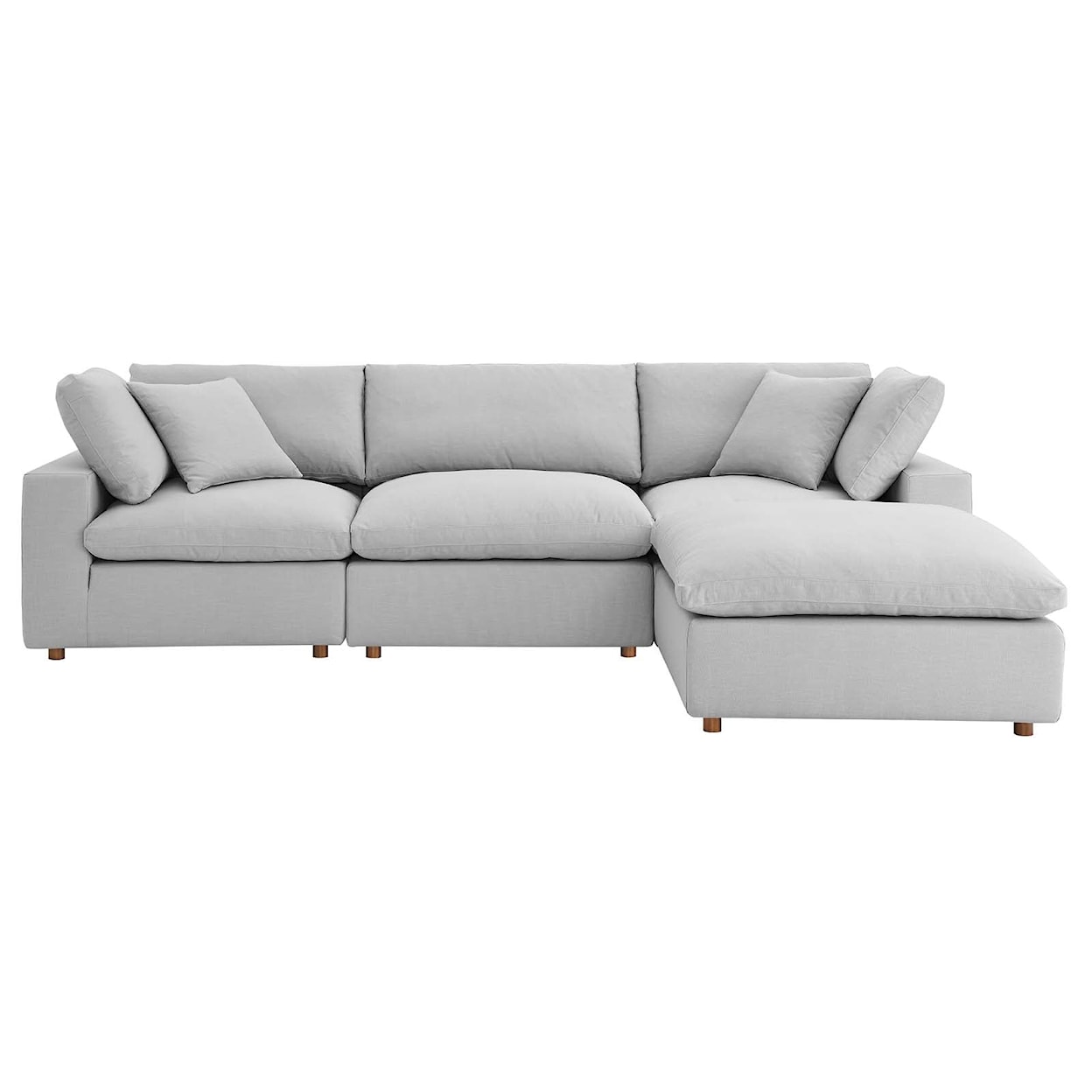 Modway Commix 4 Piece Sectional Sofa Set