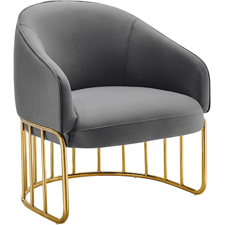 Legacy Velvet Armchair