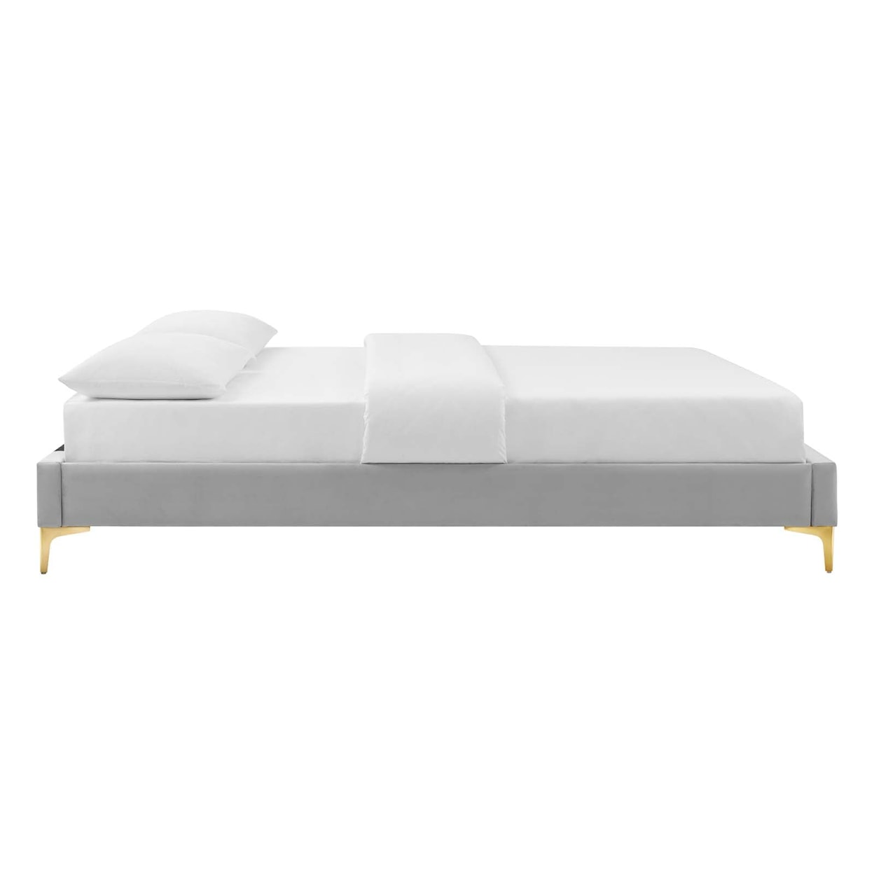 Modway Reagan Reagan Full Velvet Platform Bed