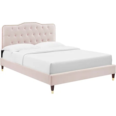 Amber King Platform Bed