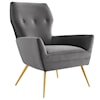 Modway Renata Renata Button Velvet Armchair