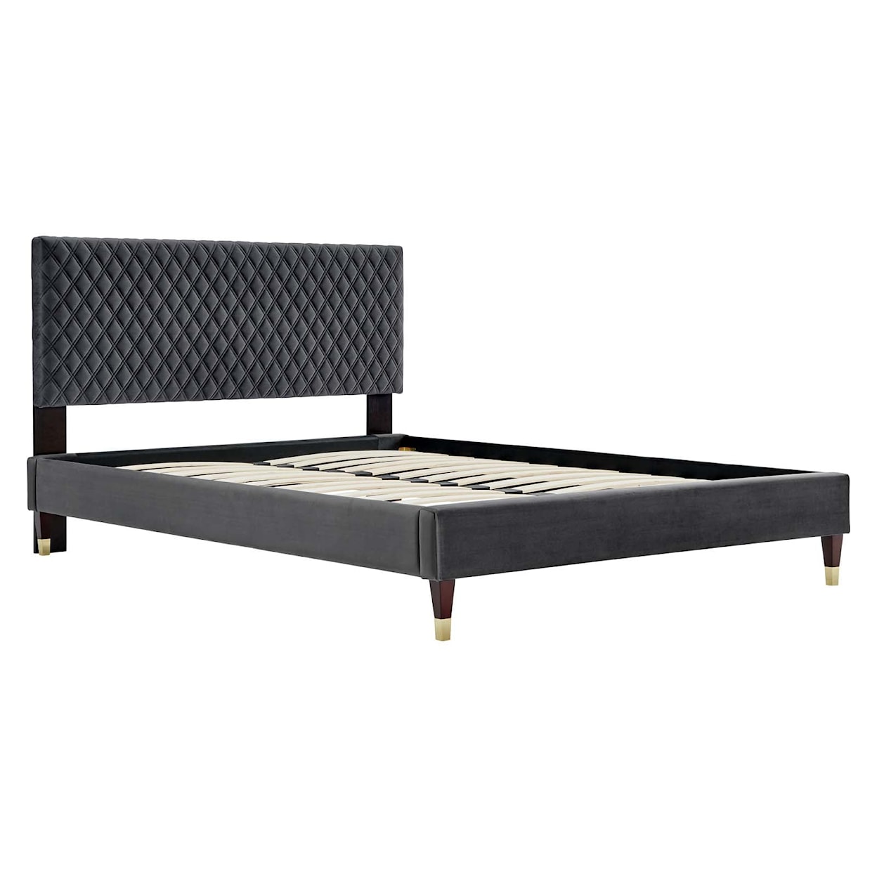 Modway Garcelle Garcelle Velvet Queen Platform Bed