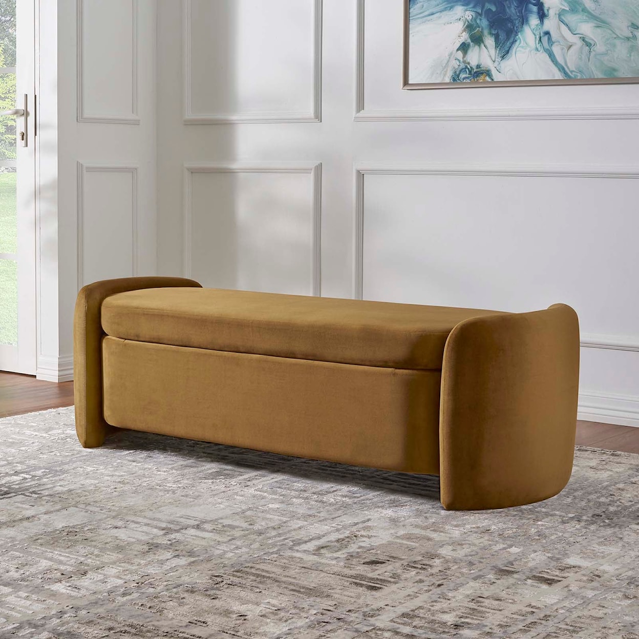 Modway Nebula Nebula Velvet Bench