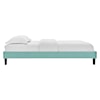 Modway Reagan Reagan Twin Velvet Platform Bed